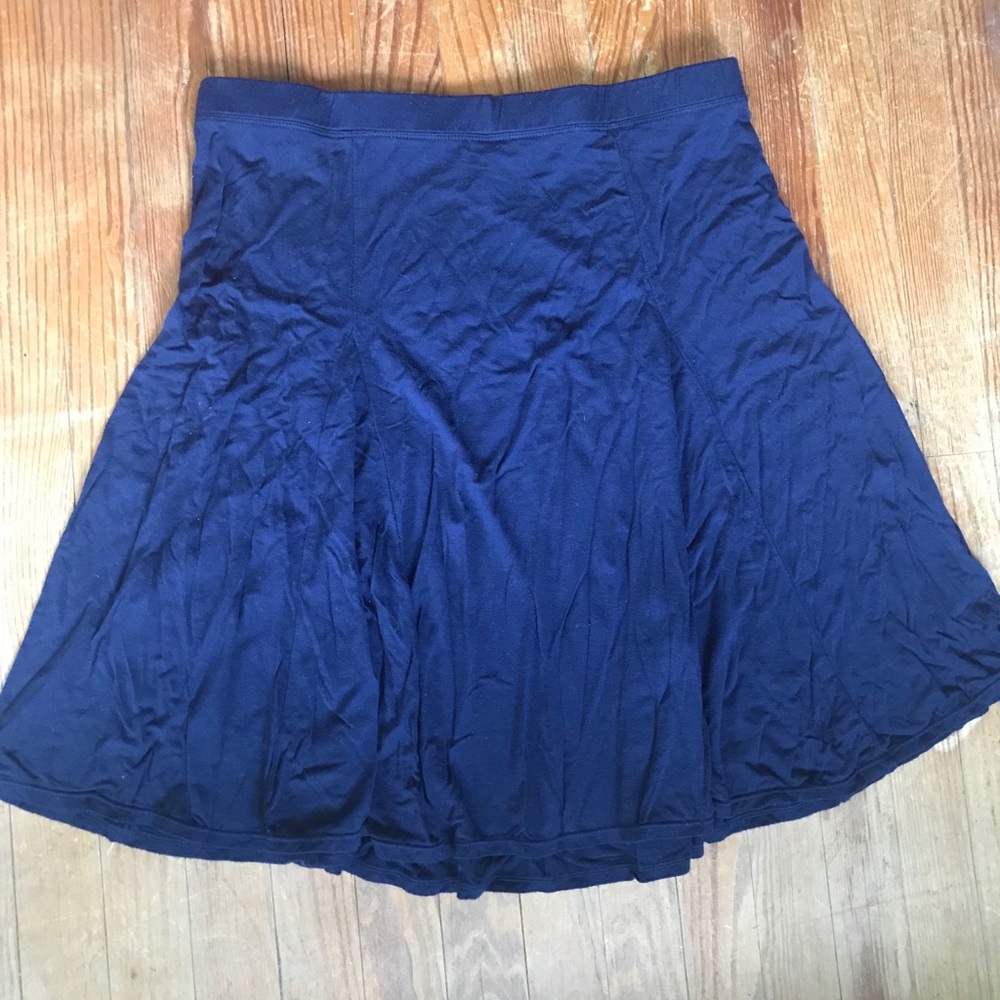 Blue Skater Skirt